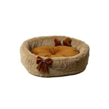 Pet bed GO GIFT XL Camel 60 x 18 x 60 cm