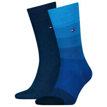 TOMMY HILFIGER Gradient Birdseye socks 2 pairs