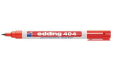 Письменные ручки Edding 404 перманентная маркер Красный Пулевидный наконечник 1 шт 000713-002