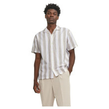 JACK & JONES Summer Stripe Resort Short Sleeve Shirt