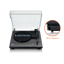Lenco LS-10 Turntable Belt drive Black - Record Player
