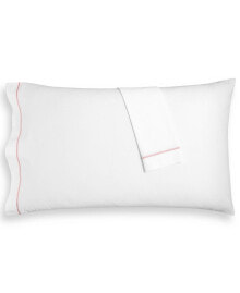 Hotel Collection italian Percale 100% Cotton Pillowcase Pair, Standard, Created for Macy's