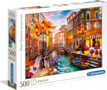 Купить пазлы для детей Clementoni: Clementoni Puzzle 500 elementów High Quality - Zachód słońca nad Wenecją