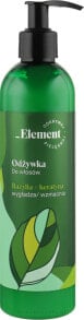 Spülung gegen Haarausfall mit Basilikum Extrakt und Keratin - _Element Basil Strengthening Anti-Hair Loss Conditioner