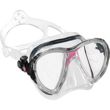 Masks and snorkels for scuba diving