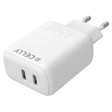 CELLY TC2USBC45WWH 45W USB-C Wall Charger