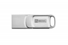 Verbatim MyDual USB флеш накопитель 32 GB USB Type-A / USB Type-C 2.0 Серебристый 69266