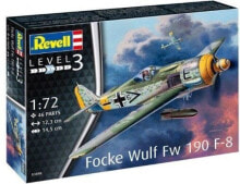 Сборная модель или аксессуар для детей Revell® Revell Niemiecki samolot myśliwski - Focke Wulf Fw190 F-8 (GXP-639521)
