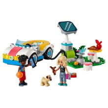 LEGO Electric Car And Charger Construction Game