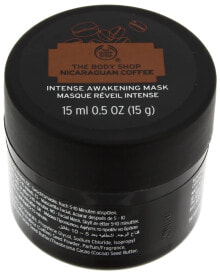 Маска для лица The Body Shop Exfoliating and energizing skin mask Nicaraguan Coffee (Intense Awakening Mask) 15 ml