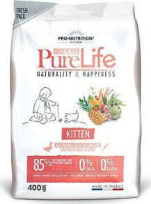 Сухой корм для кошек Sopral, Pnf Pure Life, для котят и беременных кошек, 0.4 кг