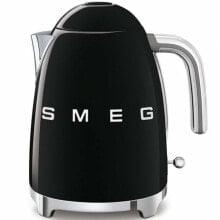 Kettle Smeg KLF03PKEU Black Stainless steel 2400 W 1,7 L