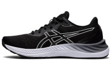 Asics Gel-Excite 8 轻便低帮跑步鞋 女款 黑白 / Кроссовки Asics Gel-Excite 8 1012A916-002