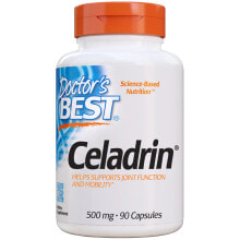 Витамины и БАДы для мышц и суставов doctors Best Celadrin Пищевая добавка со смесью этерифицированных жирных кислот для улучшения гибкости суставов 90 капсул