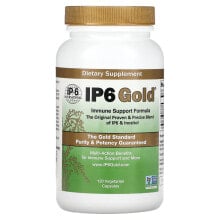 Глюкозамин, Хондроитин, МСМ IP-6 International, IP6 Gold, формула для поддержки иммунитета, 120 вегетарианских капсул