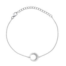Браслеты silver bracelet with diamond Celestial DL642