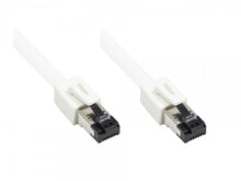 Кабели и провода для строительства Alcasa 8080-020W сетевой кабель 2 m Cat8.1 S/FTP (S-STP) Белый