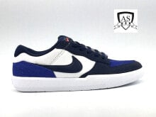 Nike SB Force 58 Men's Size 9 Skate Shoes Obsidian/White/Royal Blue DV5477-401