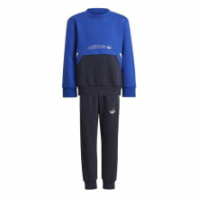 Children's Sports Outfit Adidas Crew Blue