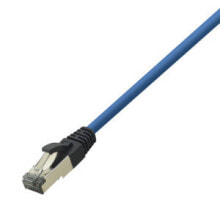 Кабели и разъемы для аудио- и видеотехники logiLink CQ8106S сетевой кабель 15 m Cat8.1 Синий