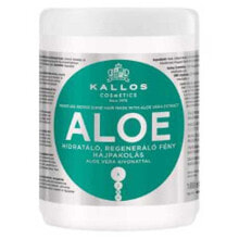Маски и сыворотки для волос Kallos Aloe Vera Hair Mask Маска для волос с алоэ вера 1000 мл