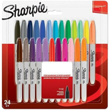 Набор маркеров Sharpie 24 Предметы постоянный Разноцветный 0,9 mm