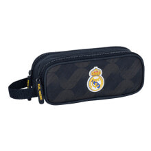 School Bag Real Madrid C.F. Navy Blue 21 x 8 x 6 cm