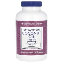 Extra Virgin Coconut Oil, 4,000 mg, 120 Softgels (1,000 mg per Softgel)