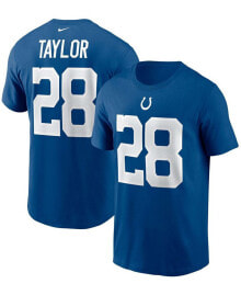 Nike men's Jonathan Taylor Royal Indianapolis Colts Player Name and Number T-shirt