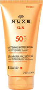 Sunscreen lotion for body and face SPF 50 Sun (Melting Lotion High Protection) 150 ml