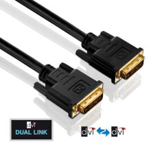 Компьютерные разъемы и переходники PureLink DVI-D M-M 5m DVI кабель Черный PI4200-050