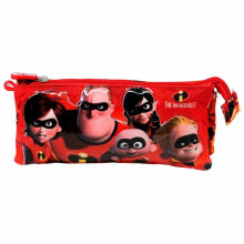 KARACTERMANIA The Incredibles Disney Triple Pencil Case