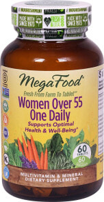 Витамины и БАДы для женщин megaFood Women Over 55 Витаминно-минеральный комплекс для женщин от 55 лет 60 таблеток