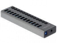 63738 - USB 3.2 Gen 1 (3.1 Gen 1) Type-B - USB 3.2 Gen 1 (3.1 Gen 1) Type-A - 5000 Mbit/s - Grey - Aluminium - 1 m