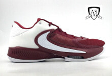 Nike Zoom Freak4 TB Promo Mens Athletic Shoe Maroon White DX6652-601 Size 15