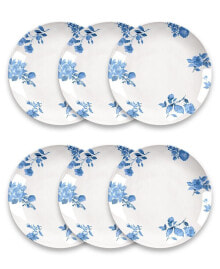 TarHong cottage Floral Dinner Plate Set of 6
