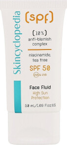 Gesichtsfluid gegen Akne - Skincyclopedia Face Fluid SPF50