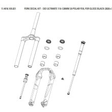 ROCKSHOX Decal Kit SID Ultimate