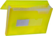 Школьный файл или папка Tetis Teczka harmonijkowa PP TETIS z gumką narożną A4 13 przegród - żółta Tetis TARGI