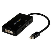 STARTECH Mini DisplayPort to VGA DVI HDMI Adapter