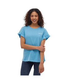 Купить женские блузки и кофточки Bench DNA: Women's Velmina Ruffle Sleeve Tee