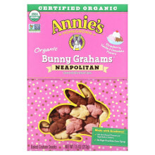 Organic Baked Bunny Graham Snacks, Neapolitan , 7.5 oz (213 g)