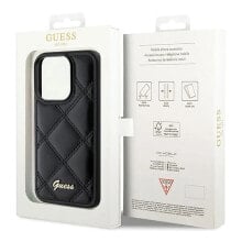 GUESS Guhcp15Xpsqsqsk iPhone 15 Pro Max 6.7 Quilted phone case