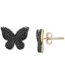 Купить женские ювелирные серьги Wrapped: Серьги Wrapped Butterfly Stud