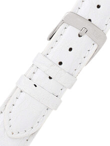 Ремешок или браслет для часов Morellato A01U0518339017CR18 White alligator Watch Strap 18mm