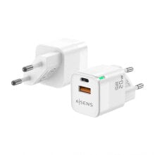 AISENS 20W QC 4.0 USB-A And USB-C Wall Charger