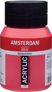 Artequipment Amsterdam Standard Series Acrylic Jar Transparent Red Medium 317