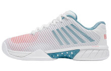 K·SWISS Tennis Shoes Women's Low-Top White/Blue/Pink