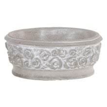 Planter Grey Cement 17 x 17 x 7 cm