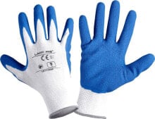 Lahti Pro gloves navy blue-white "10" (L211110K)